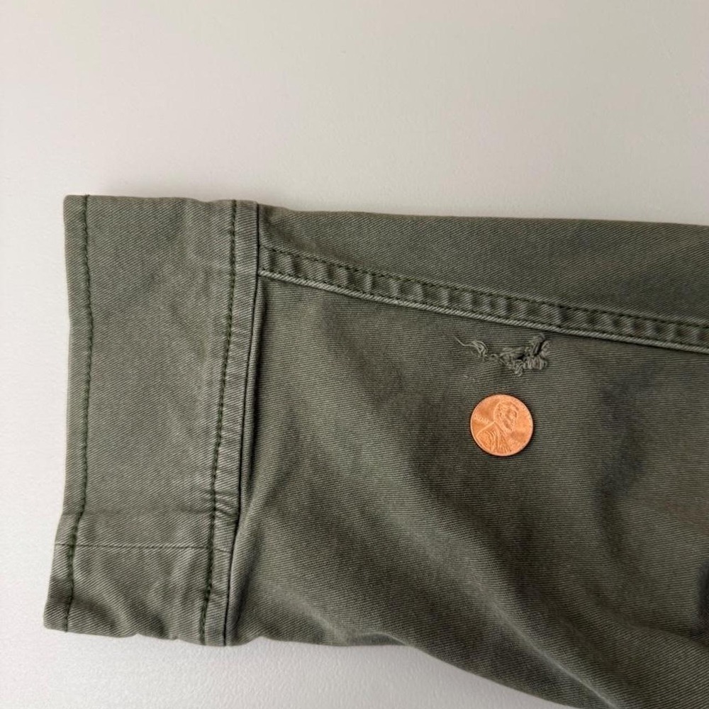 Lucky Brand Olive green m65 military field style jacket size large - Picture 7 of 8